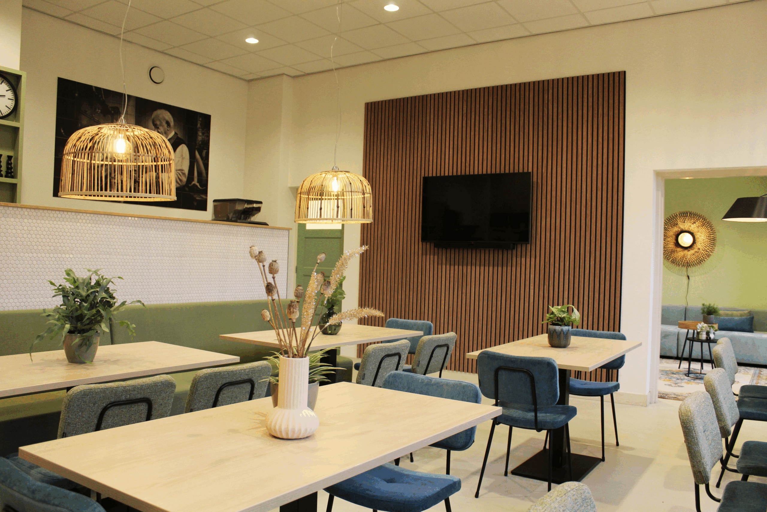 Inspirerende werk-of leeromgeving