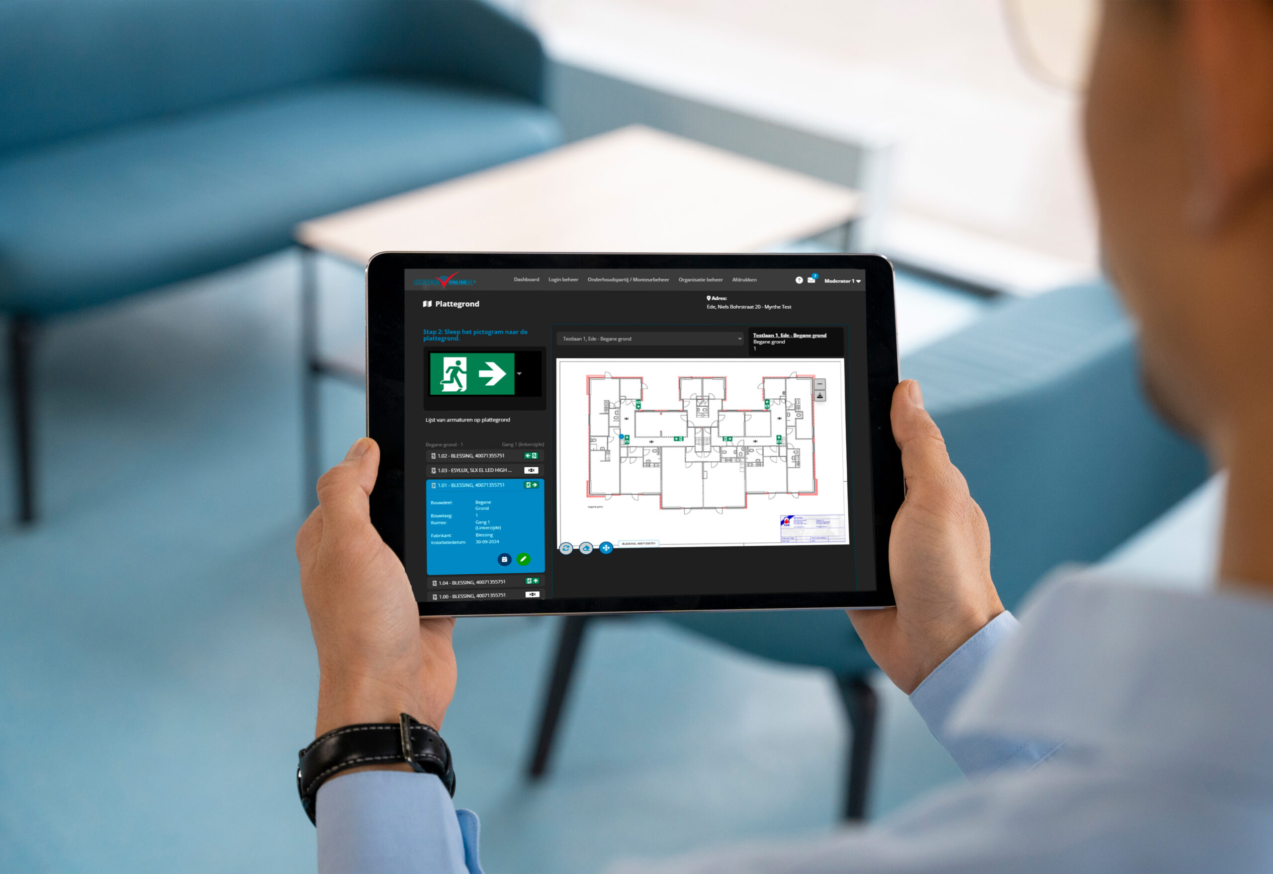 Nieuwe module voor nood- en vluchtwegverlichting