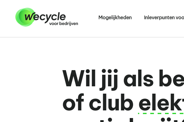 Schermafbeelding-Wecycle-bedrijfsprofiel