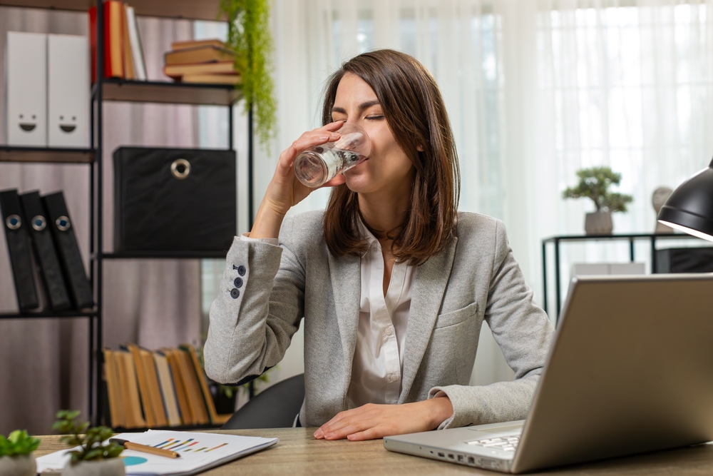 Water drinken op de werkplek: een gezonde keuze