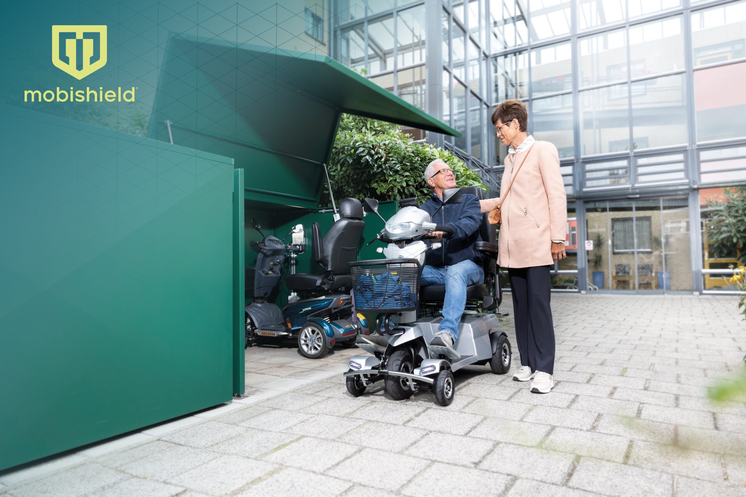 Leverancier van bergingen voor scootmobiels