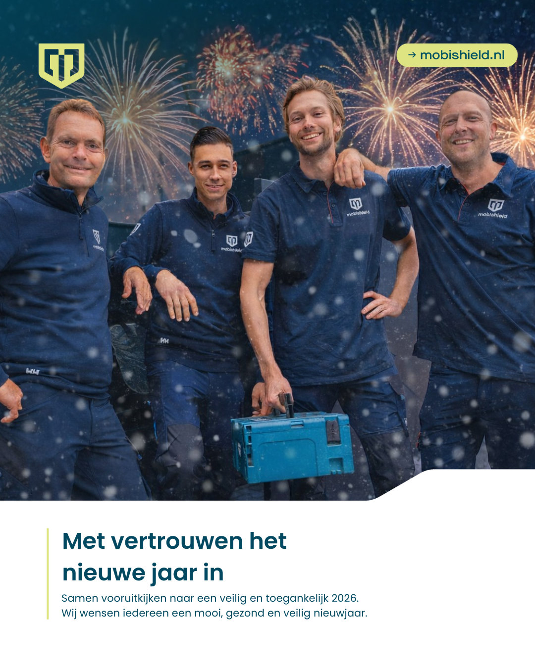 Met vertrouwen het nieuwe jaar in