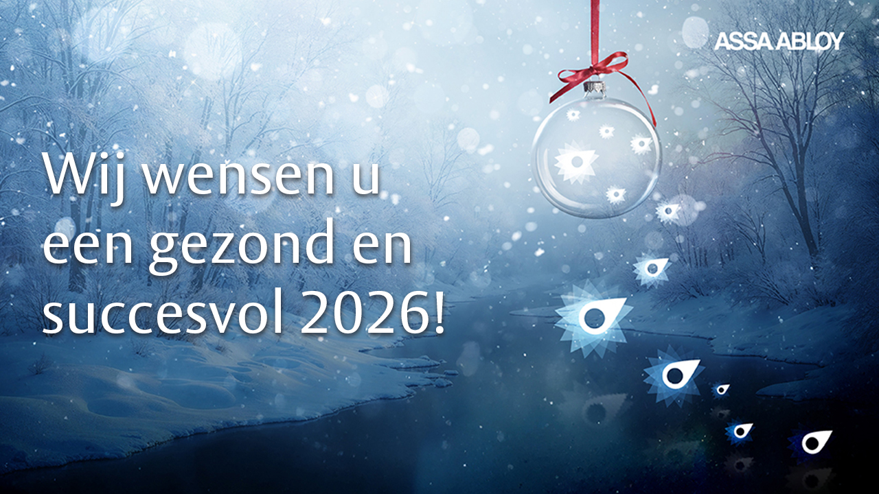 ASSA ABLOY wenst u een gezond en succesvol 2026!