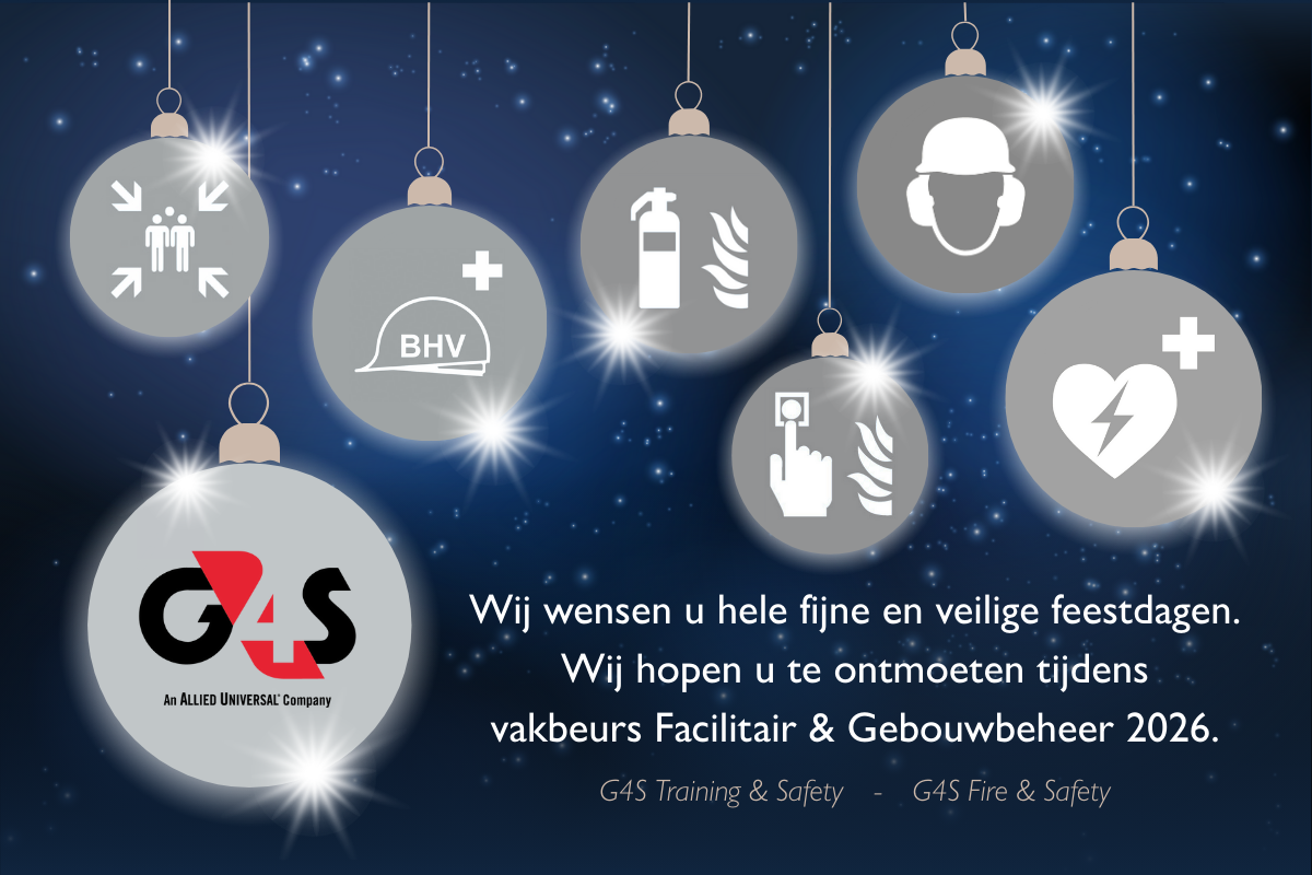 G4S wenst u hele fijne en veilige feestdagen