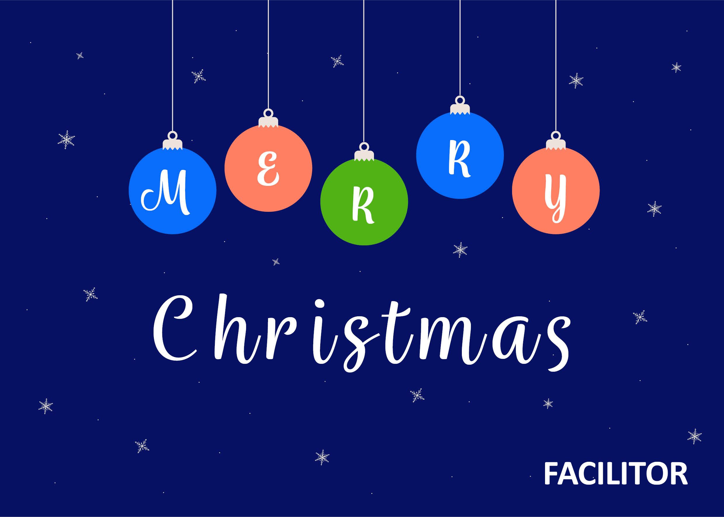 Facilitor wenst iedereen fijne feestdagen!