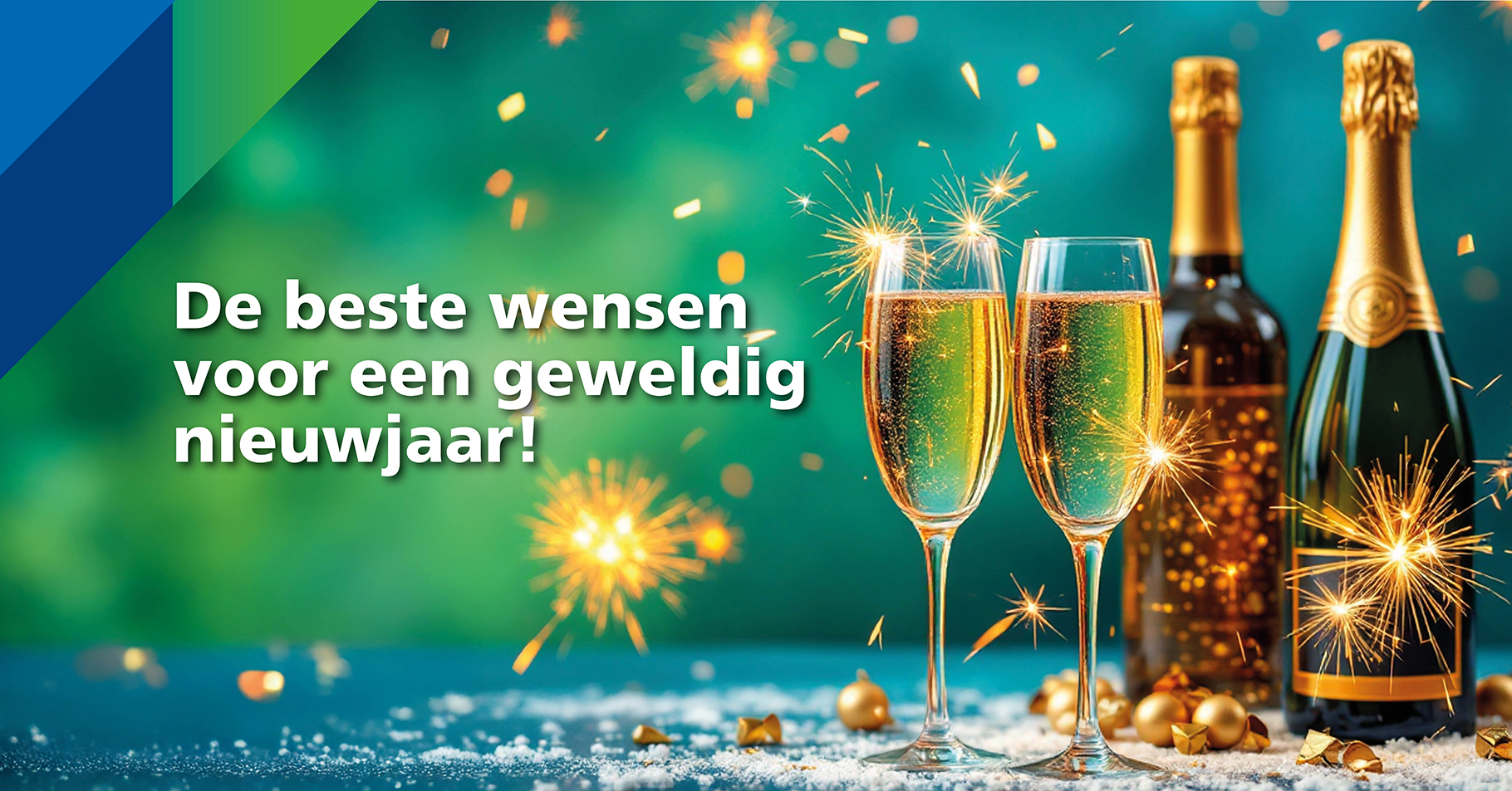 Wij wensen iedereen een gelukkig, gezond en succesvol 2026 toe