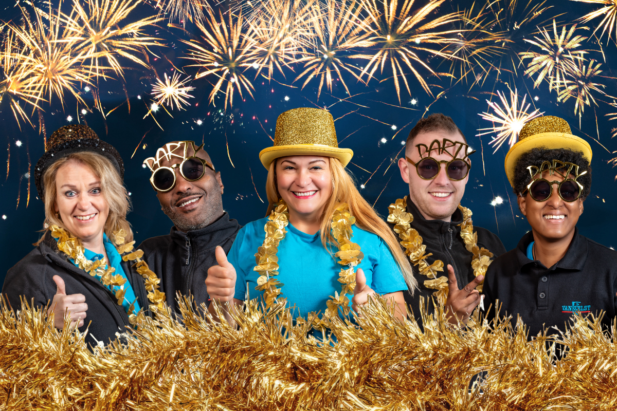 Van Zelst wenst je een nieuwjaar vol heerlijke koffie!