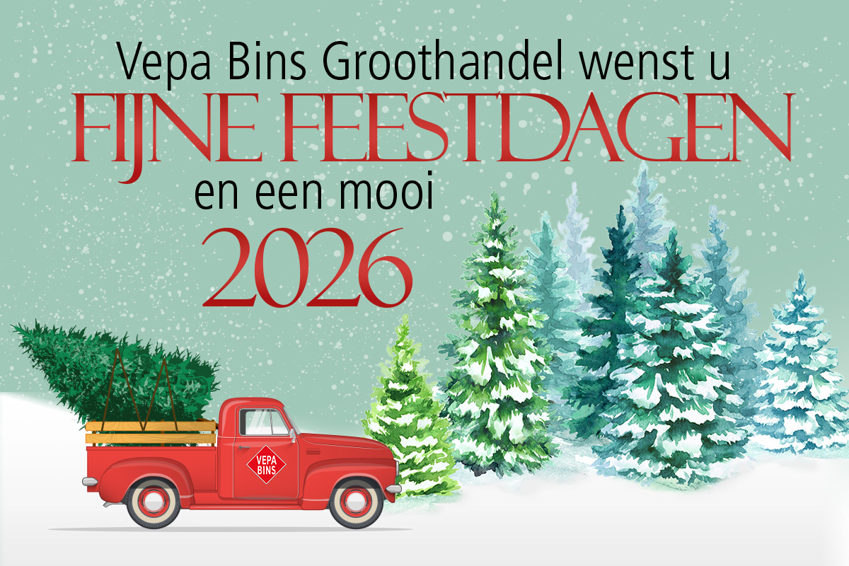 Vepa Bins wenst u een mooi en gezond 2026!