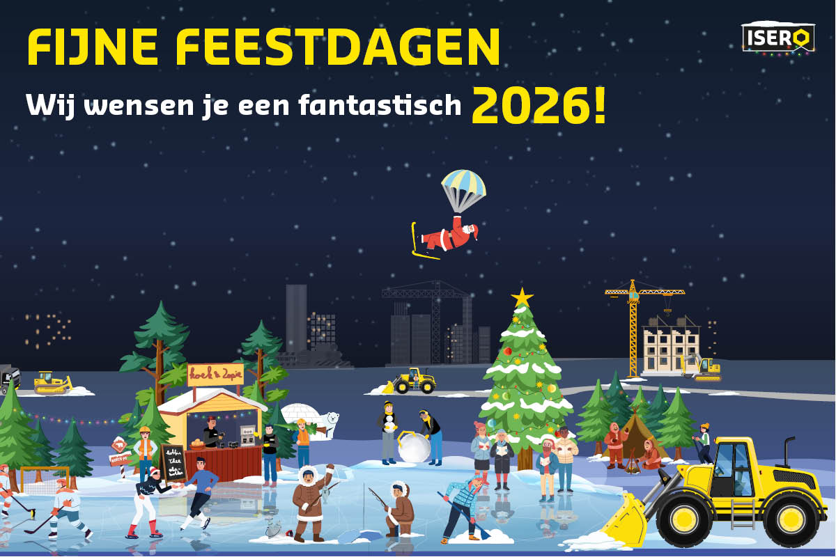 Isero wenst iedereen fijne dagen en een fantastisch 2026!