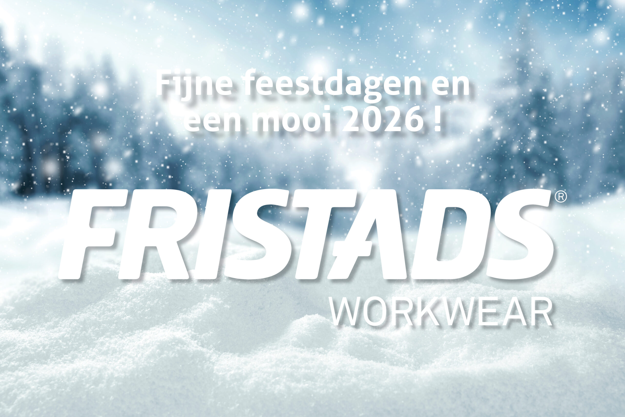 Fijne feestdagen namens Team Fristads