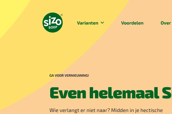 Perfecte balans tussen smaak en gezondere keuze