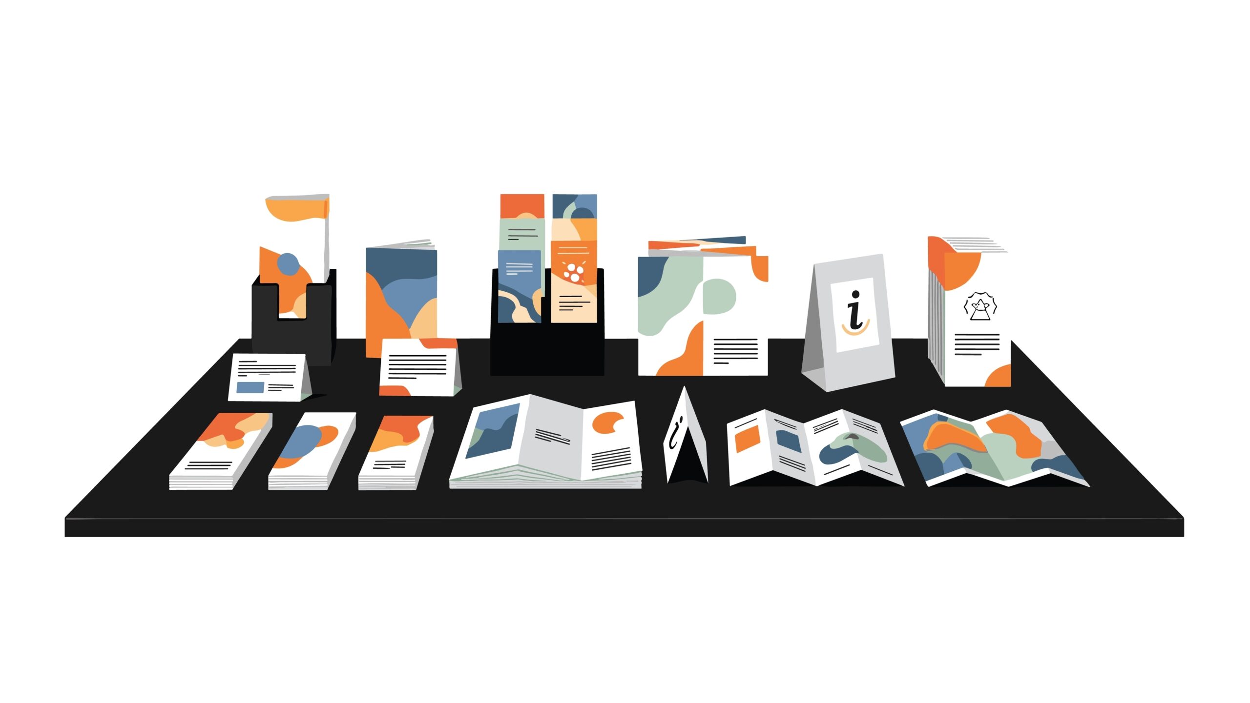 Handig overzicht van brochures