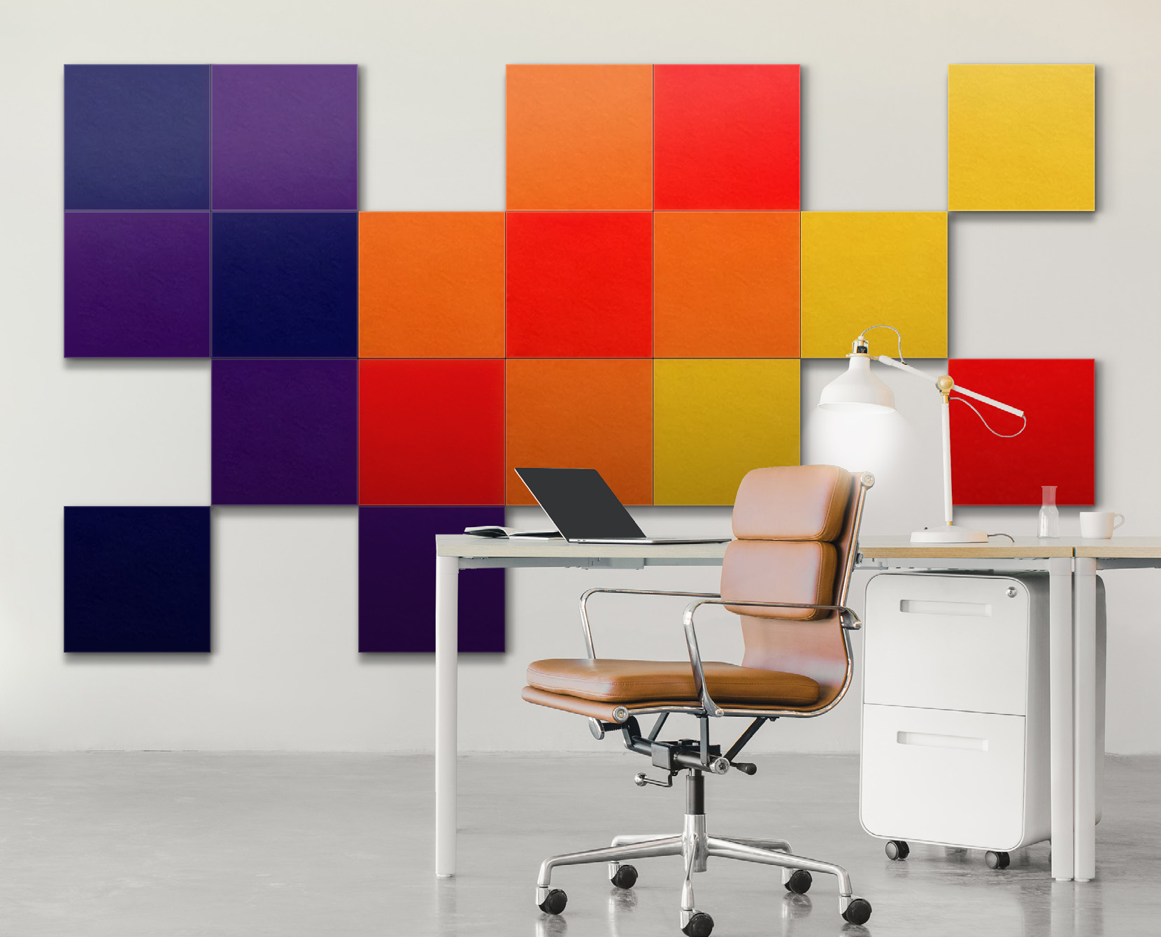 Combineer design met hoogwaardige geluidsabsorptie