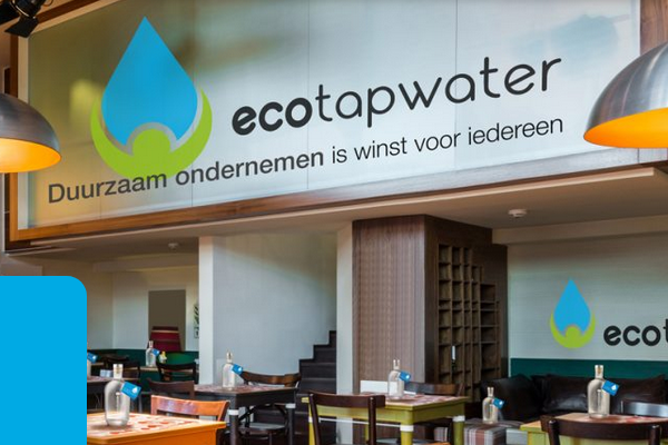 Leverancier van gefilterd kraanwater, plat of bruis