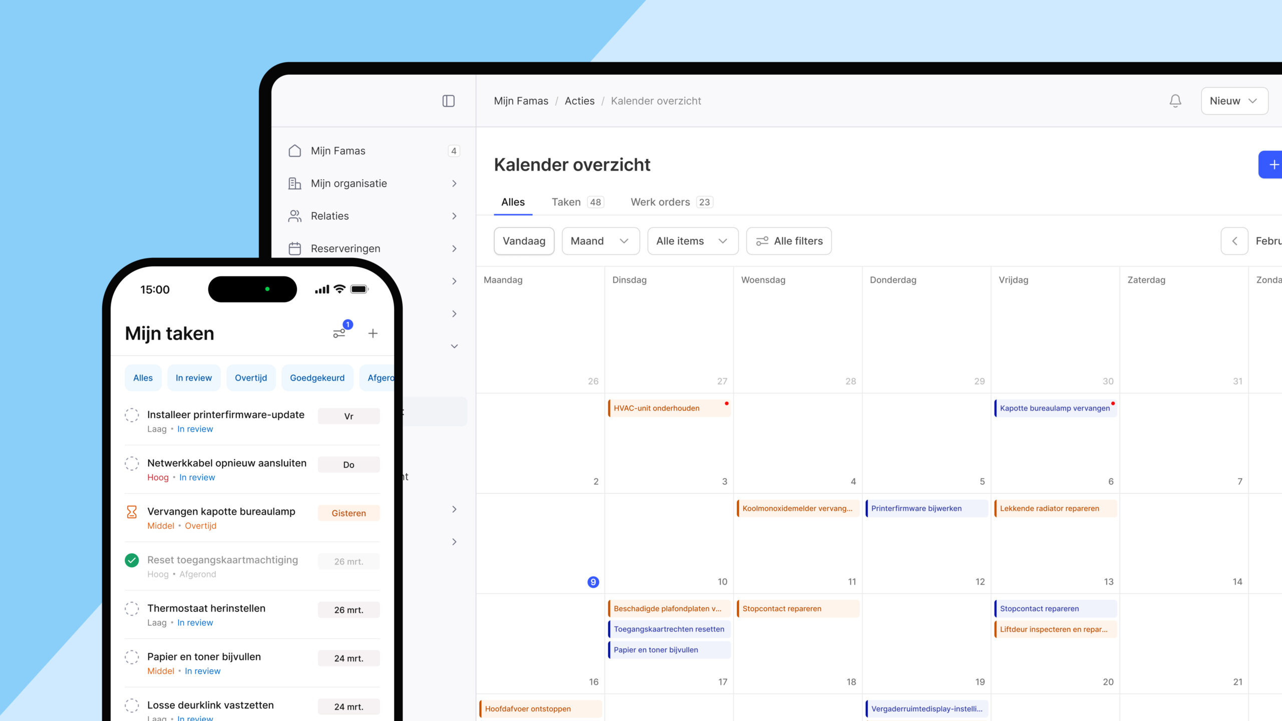 Aansluiting van een fmis bij behoefte van de organisatie