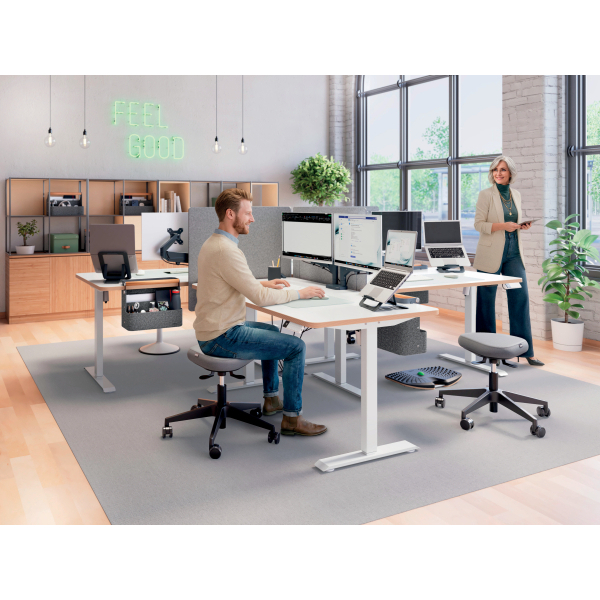 Actieve werkplekoplossingen om productief en in beweging te blijven
