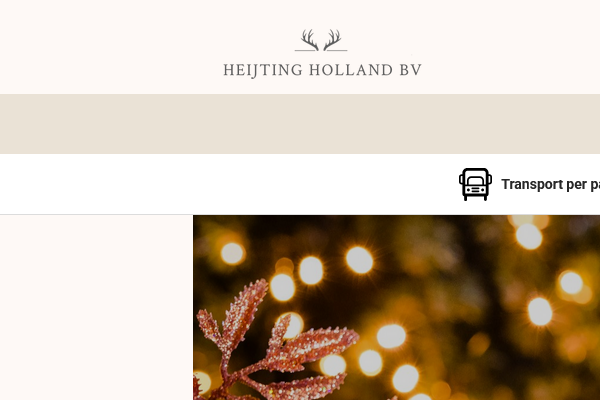 Traditionele en moderne kerstdecoraties, zowel standaard als op maat